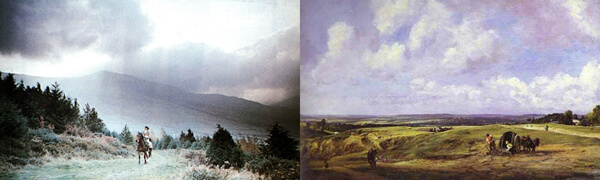Kubrick se inspirÃ³ en los paisajes de John Constable, como Ã©ste de Hampstead Heath
