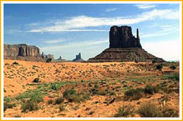 Imagen de Monument Valley, donde se desarrolla la historia.