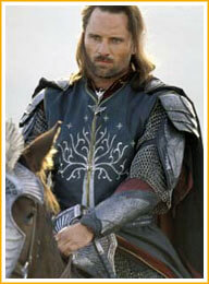 Aragorn, con el peto del Árbol Blanco.