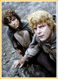Frodo y Sam comparten penurias.