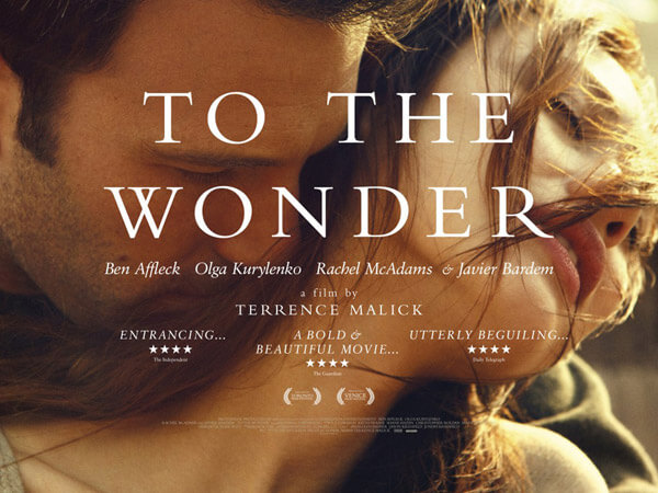Póster de 'To the Wonder', una película de Terrence Malick.