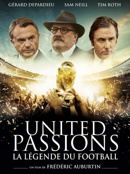 Póster de 'United Passions', película sobre la FIFA dirigida por Fréderic Auburtin.