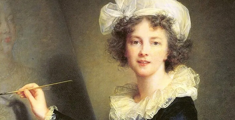 Mujeres pintoras y el autorretrato: Marie Louise Élisabeth Vigée-Lebrun